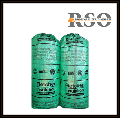 This is a photo of 2 rolls of Permastop R1.3 Roof Insulation Blankets still rolled up in their bags. Anticon